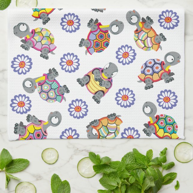 Linge De Cuisine tortue (Plié)