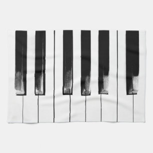 Linge De Cuisine Touches de piano vieilles