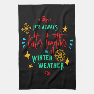 Linge De Cuisine Toujours mieux ensemble en hiver Noël, ZSG