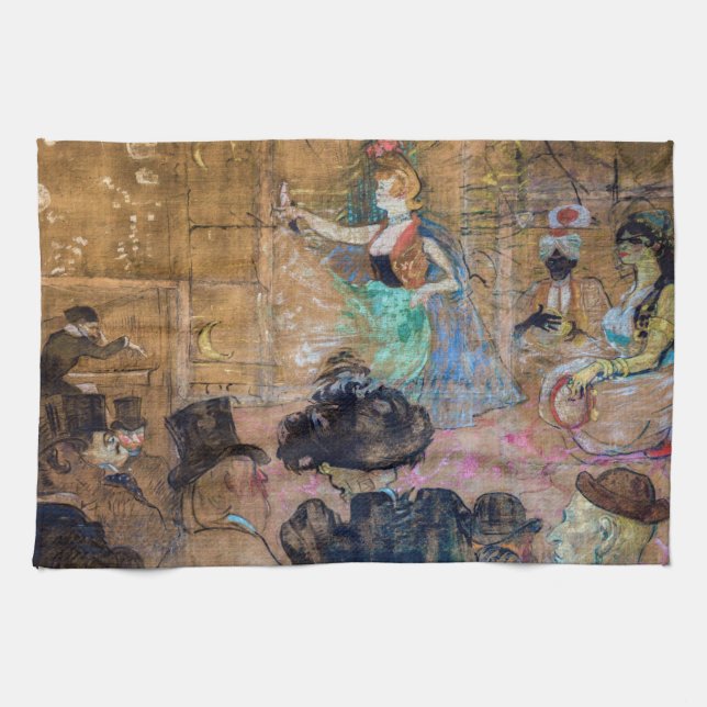 Linge De Cuisine Toulouse-Lautrec - Danse Maure / Les Almehs (Horizontal)