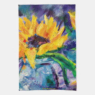 Linge De Cuisine Tournesol Blues Alaskan 