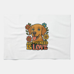 Linge De Cuisine Tout ce dont vous avez besoin est Love Dog
