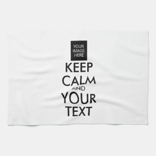 LINGE DE CUISINE TOUT PERSONNALISÉ CONSERVEZ CALME ET VOTRE TEXTE