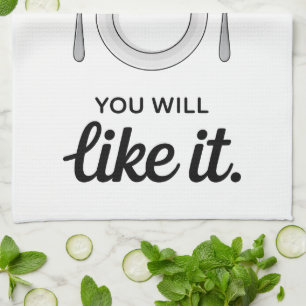 Linge De Cuisine Towel de cuisine avec citation drôle