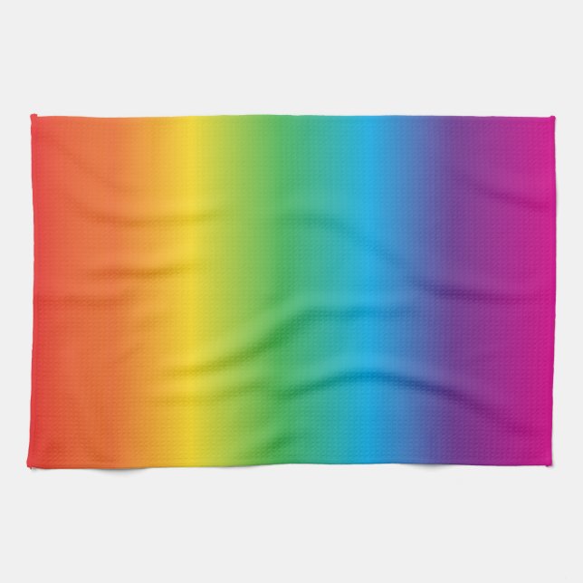 Linge De Cuisine Towell d'arc-en-ciel (Horizontal)