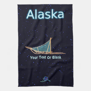 Linge De Cuisine traîneau à chiens - Alaska