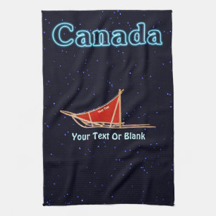 Linge De Cuisine traîneau à chiens - Canada