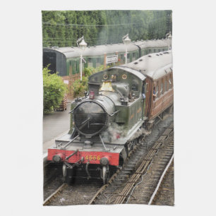 LINGE DE CUISINE TRAINS À VAPEUR