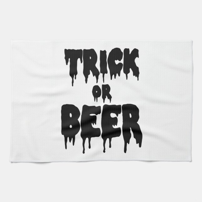 Linge De Cuisine trick or beer (Horizontal)