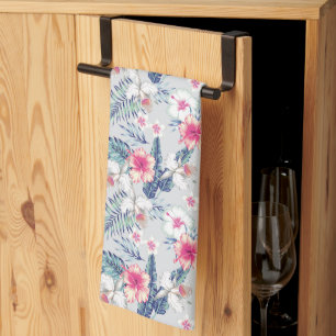 Linge De Cuisine Tropical Orchid Floral