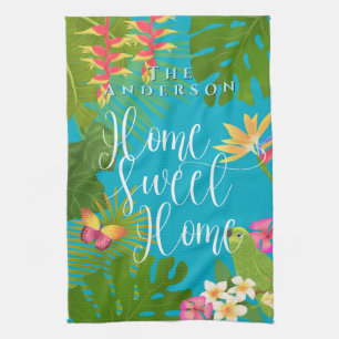 Linge De Cuisine Tropical Paradise Sweet Home Turquoise