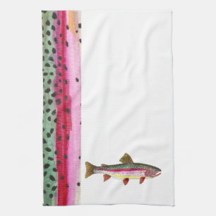 Linge De Cuisine Truite arc-en-ciel