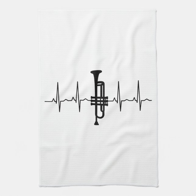 Linge De Cuisine Trumpet Hearbeat (Vertical)