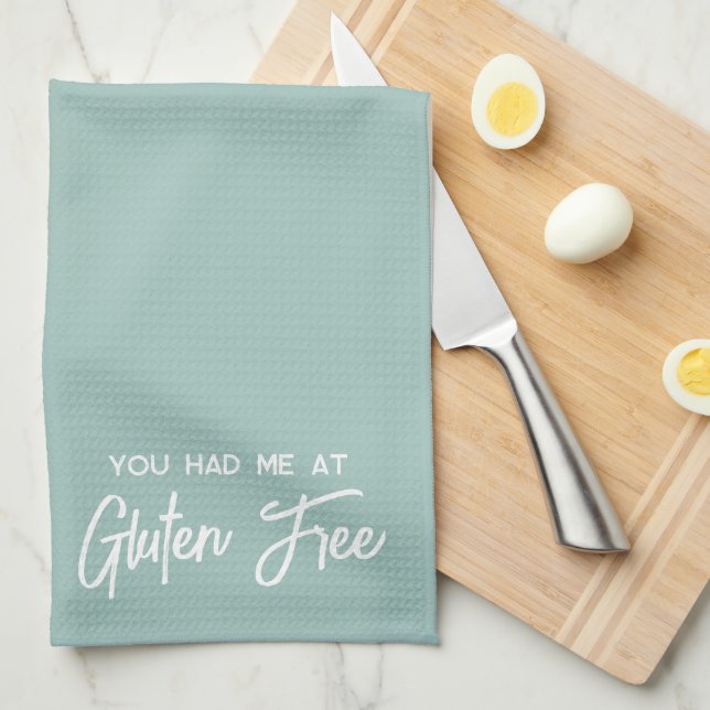 Linge De Cuisine Tu M'As Eu À Gluten Free (Quart Plié)