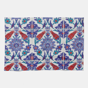 Linge De Cuisine Tulipe turque Arabesque orientale art visuel flora