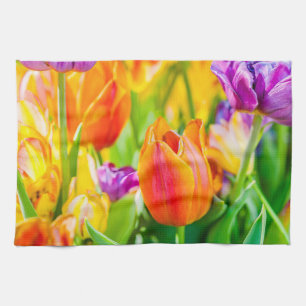 Linge De Cuisine Tulipes Enchantant