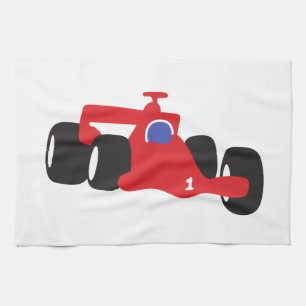 Linge De Cuisine Turbo voiture de course