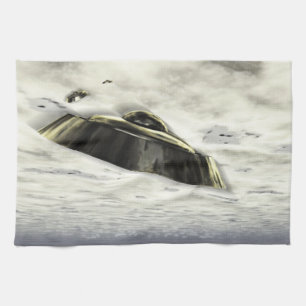 Linge De Cuisine UFOs en vol