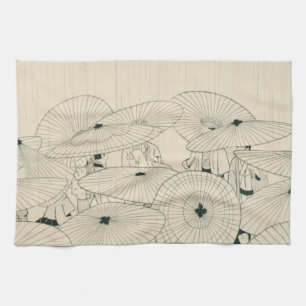 Linge De Cuisine Ukiyoe moderne par Komura Settai