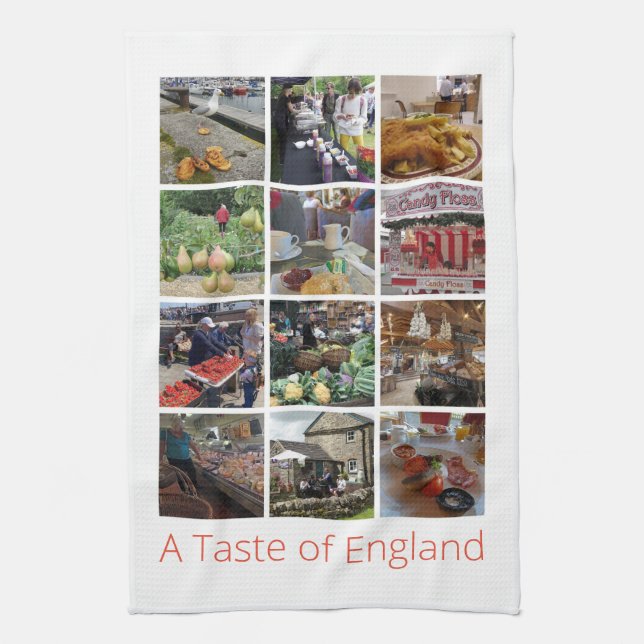 Linge De Cuisine Un goût d'Angleterre (Vertical)