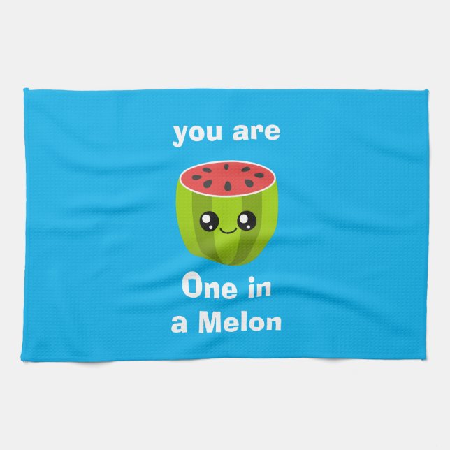 Linge De Cuisine Un melon unique (Horizontal)