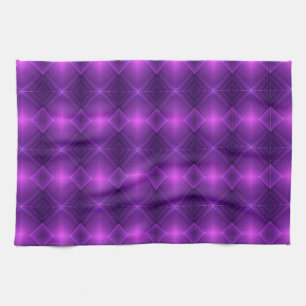Linge De Cuisine Une affiche une tapisserie à motif violet