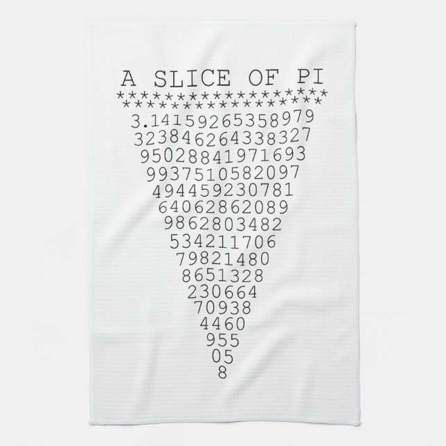 Linge De Cuisine Une tranche de graphique de pi (Vertical)