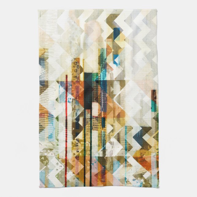 Linge De Cuisine Urbain Chevron II (Vertical)