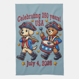 Linge De Cuisine USA 250th Anniversary Souvenir - Patriotique