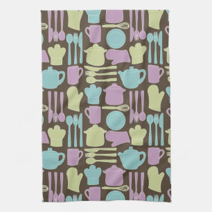 Linge De Cuisine Ustensiles de cuisine Motif 2