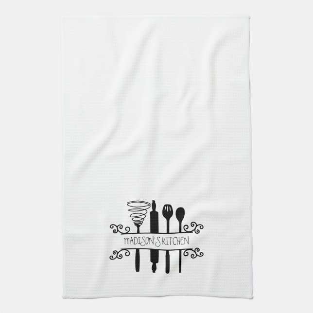 Linge De Cuisine Ustensiles de cuisine sur mesure Spatule à broche  (Vertical)