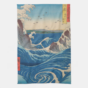 Linge De Cuisine Utagawa Hiroshige - Naruto Whirlpool, province d'A