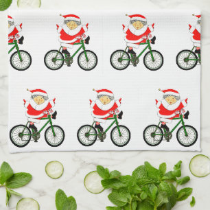 Linge De Cuisine Vacances à vélo de Mme Claus