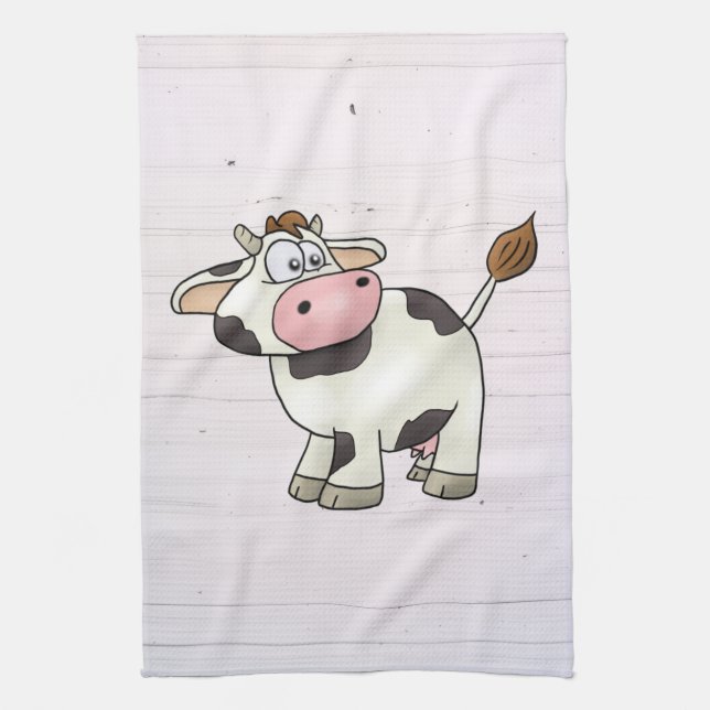 Linge De Cuisine Vache (Vertical)