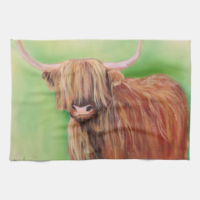 Linge De Cuisine Vache des montagnes (Horizontal)