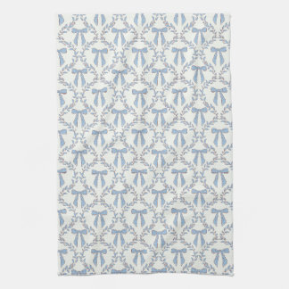Linge De Cuisine Vaches Coquette Bleues, Trellis, Preppy