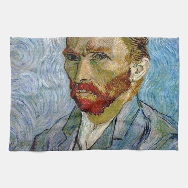 Linge De Cuisine Van Gogh Autoportrait (Horizontal)