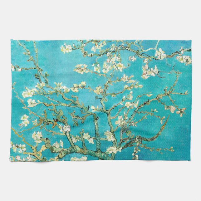 Linge De Cuisine VAN GOGH Fleurs d'amandes (Horizontal)