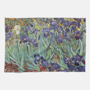 Linge De Cuisine Van Gogh Irises Peinture impressionniste