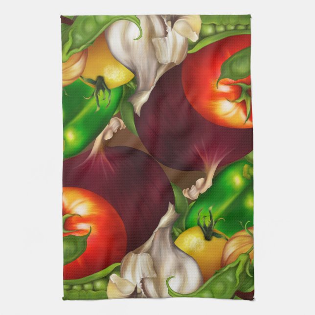 Linge De Cuisine Vegetables and Herbs Organic Natural Fresh Food (Vertical)