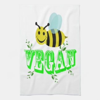 Linge De Cuisine végétalien d'abeille