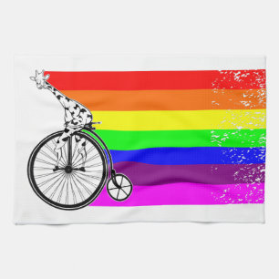 Linge De Cuisine Vélo gay pride