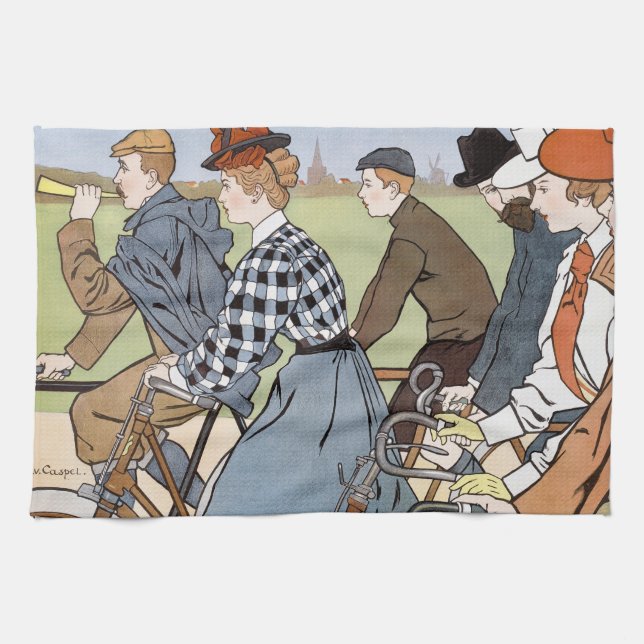 Linge De Cuisine Vélo, Vélos, Van Caspel (Horizontal)