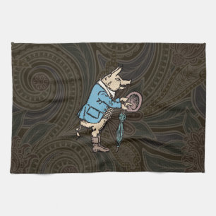 Linge De Cuisine Veste de porc Piggy mignonne Formelle Antique