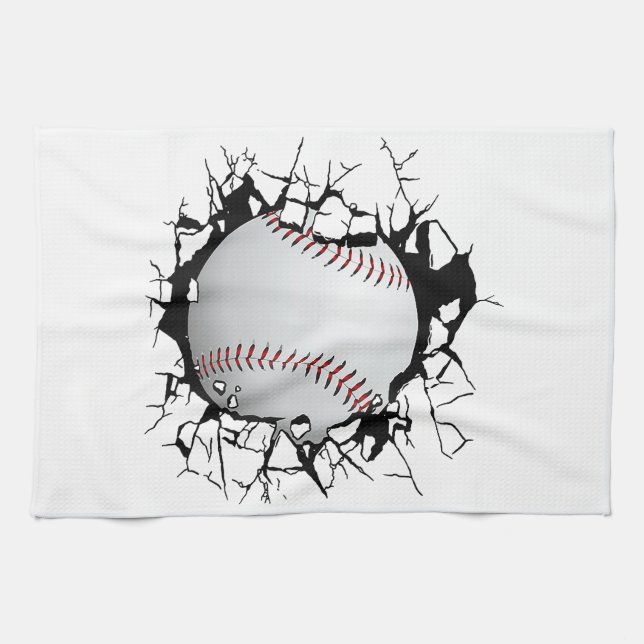 Linge De Cuisine Vêtements de baseball - Baseball (Horizontal)
