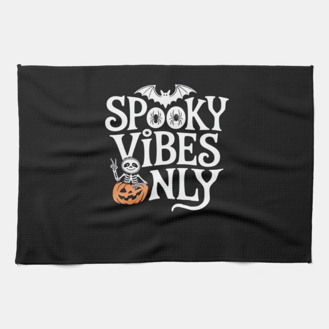 Linge De Cuisine Vibes éffrayantes uniquement Halloween Sloth T-Shi (Horizontal)
