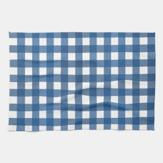 Linge De Cuisine Vichy Bleu marine