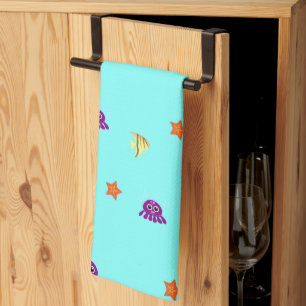 Linge De Cuisine Vie marine