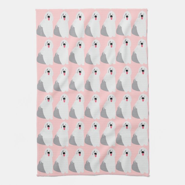 Linge De Cuisine Vieux genre anglais adorable mignon de chien de (Vertical)
