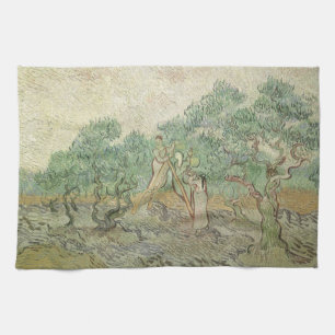 Linge De Cuisine Vincent van Gogh - cueillette d'olives